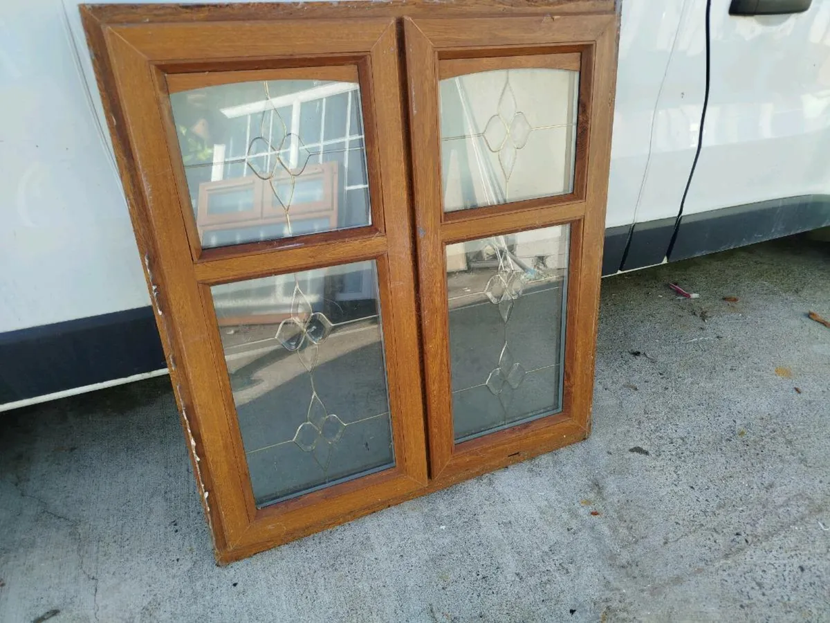 BROWN PVC WINDOW