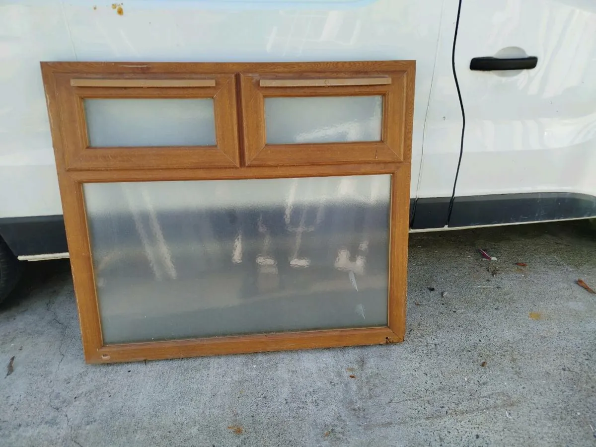 BROWN PVC WINDOW