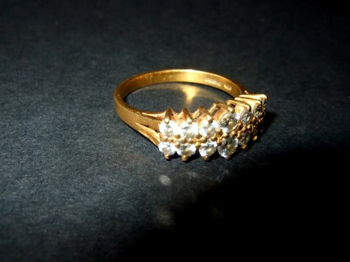 Vintage 18ct Gold & Diamond Ring - Image 3