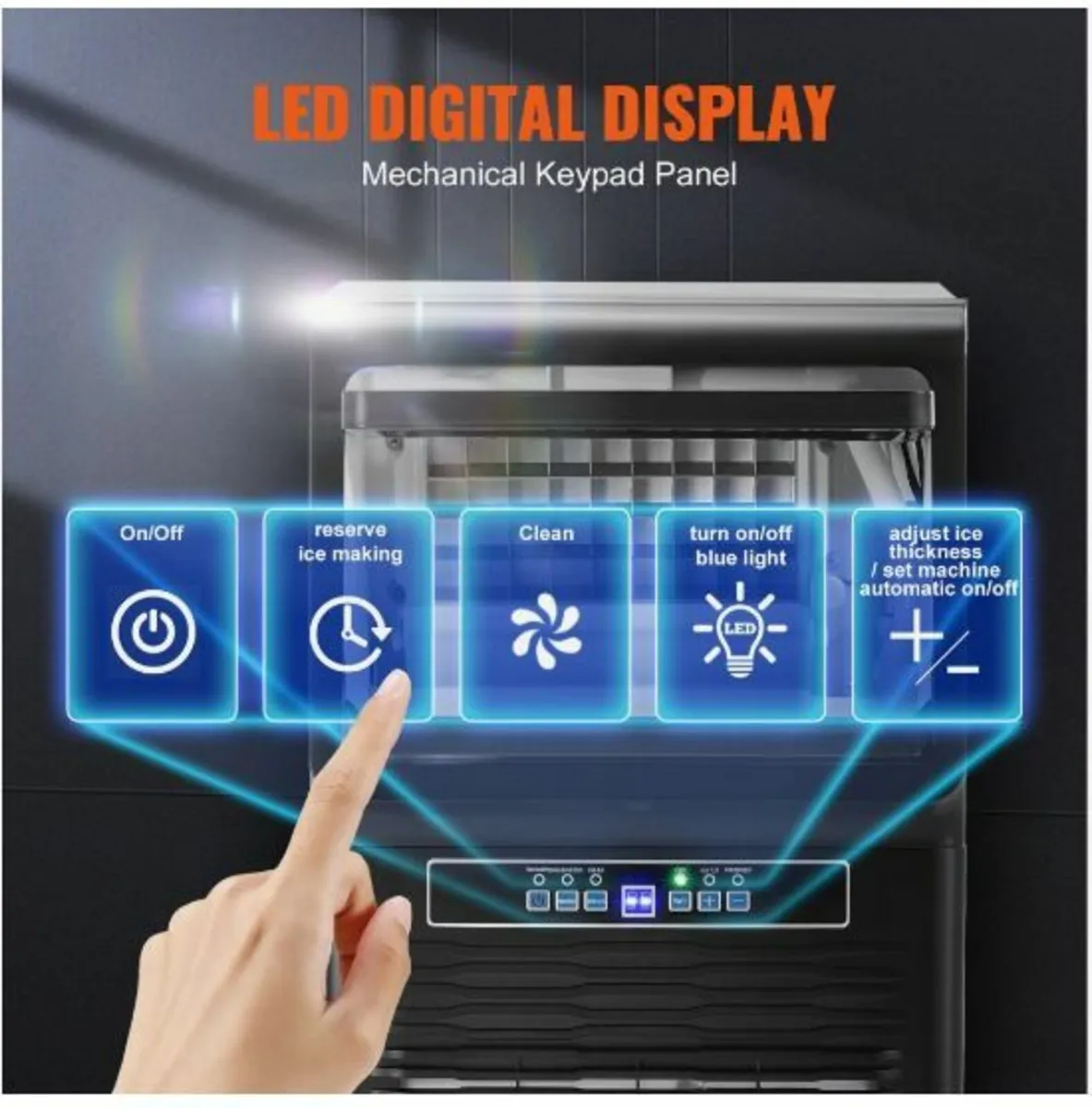 Commercial Ice Maker Freestanding Cabinet - Image 3