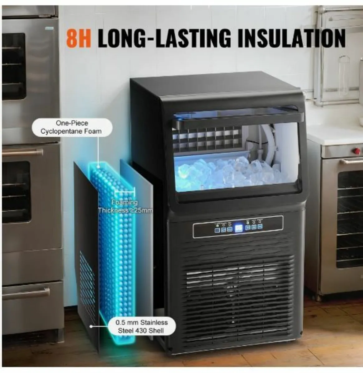 Commercial Ice Maker Freestanding Cabinet - Image 4