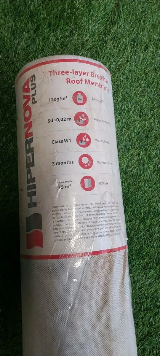 Hipernova plus roofing felt 1.5m x 50m