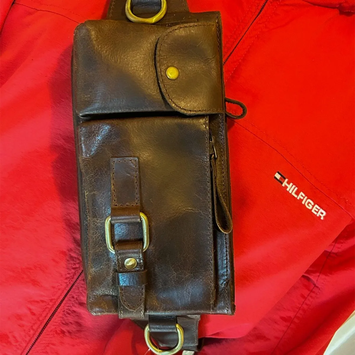 Handmade Leather Belt Bags for Unisex | Waist Bag - Image 2