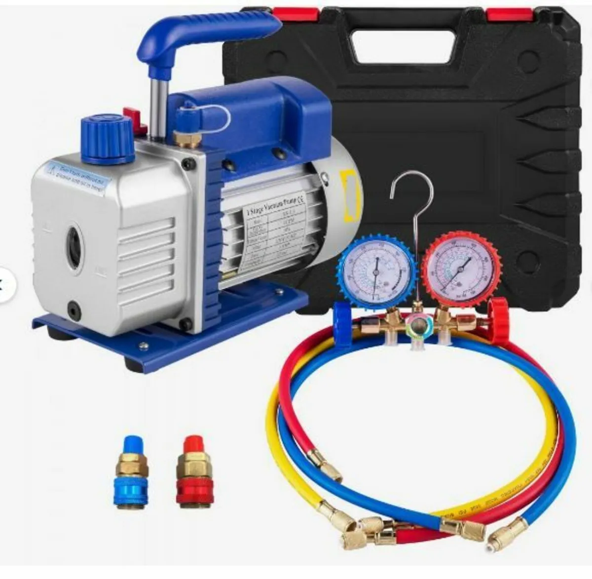 4CFM 1/3HP Vacuum Pump Ac Vacuum - Image 1