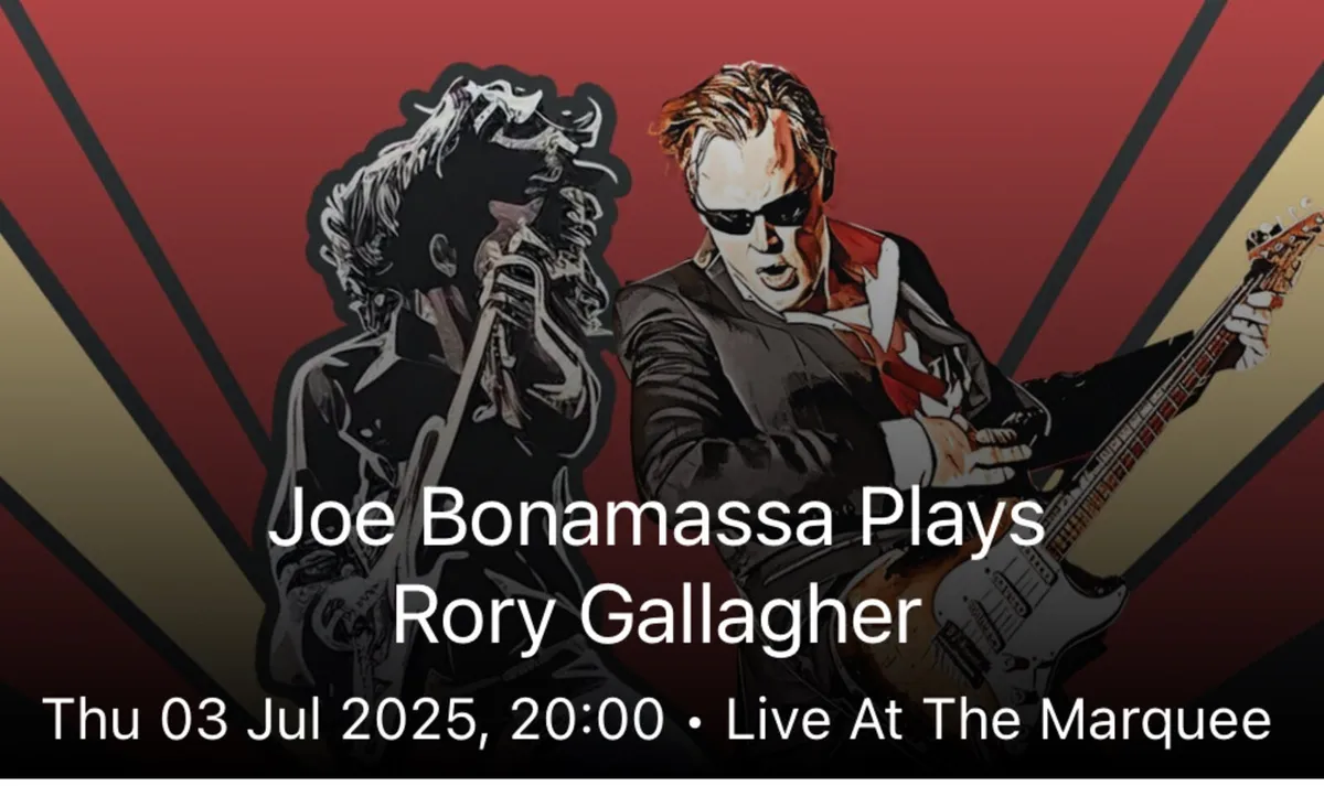 Joe Bonamassa Live at the Maquee