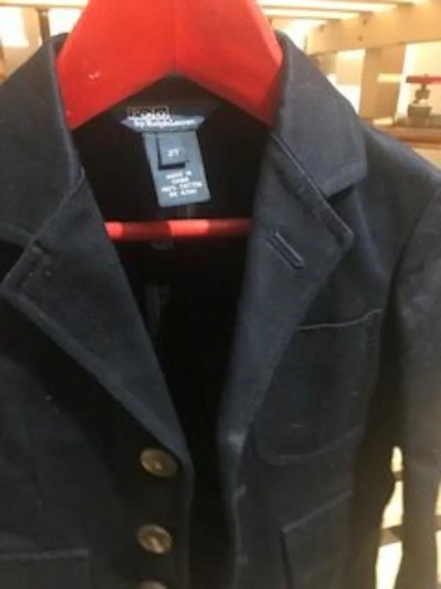 Ralph Lauren Boys Navy Blazer age 2-3 - Image 1