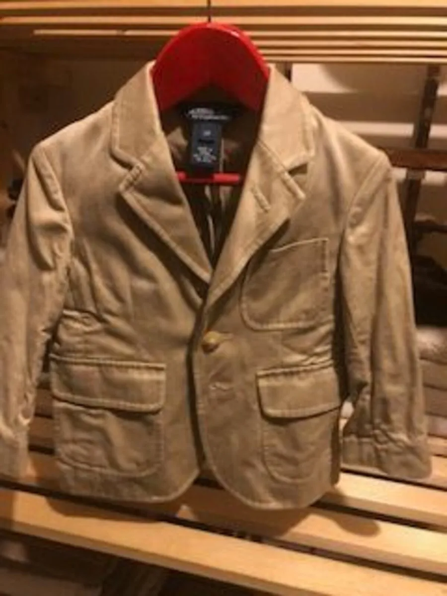Ralph Lauren Tan Blazer age 2-3 - Image 3