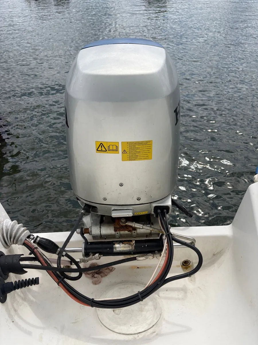 Boat motor, outboard Honda 90 - Image 2