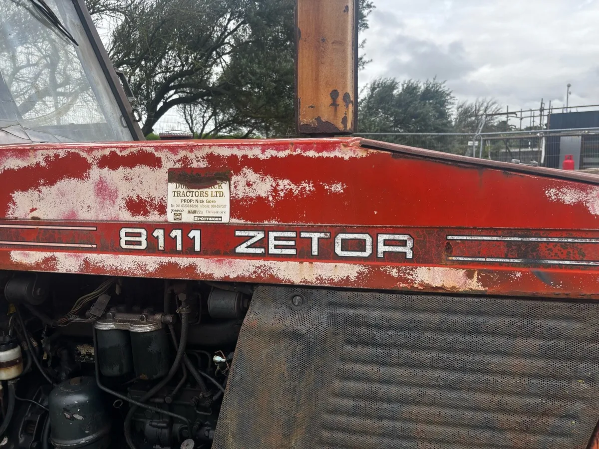 1991 Zetor 8111 for sale - Image 2