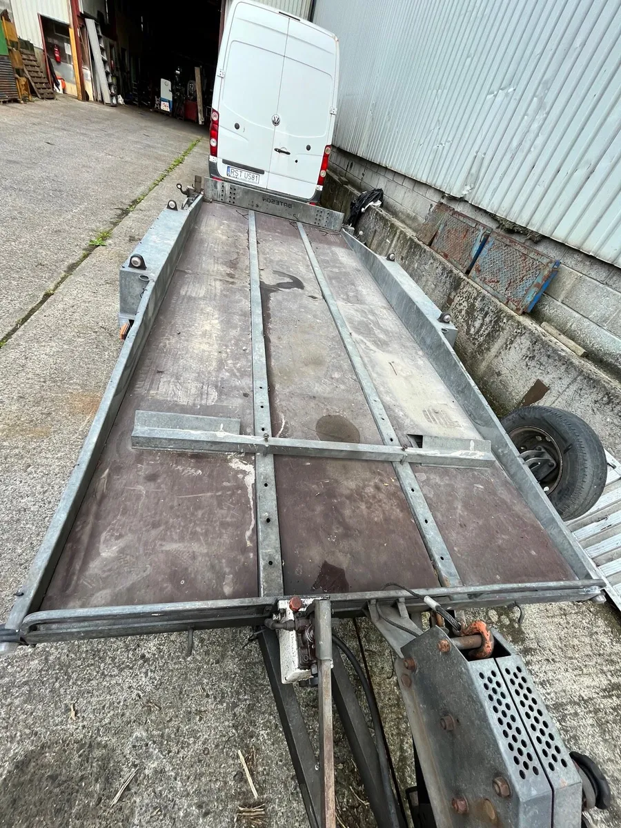16ft Tilting Twin Axle Trailer Car Transporter - Image 2