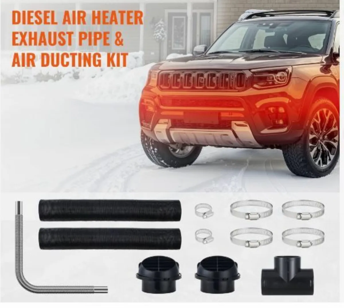 Diesel Heater Pipe Ducting Set - Image 3