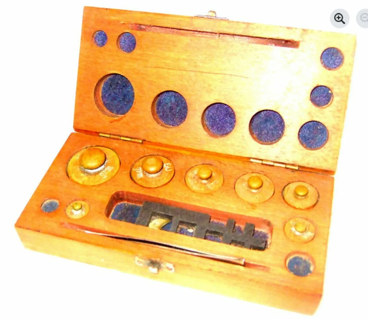 Vintage Set Apothecary's Weights - Image 4