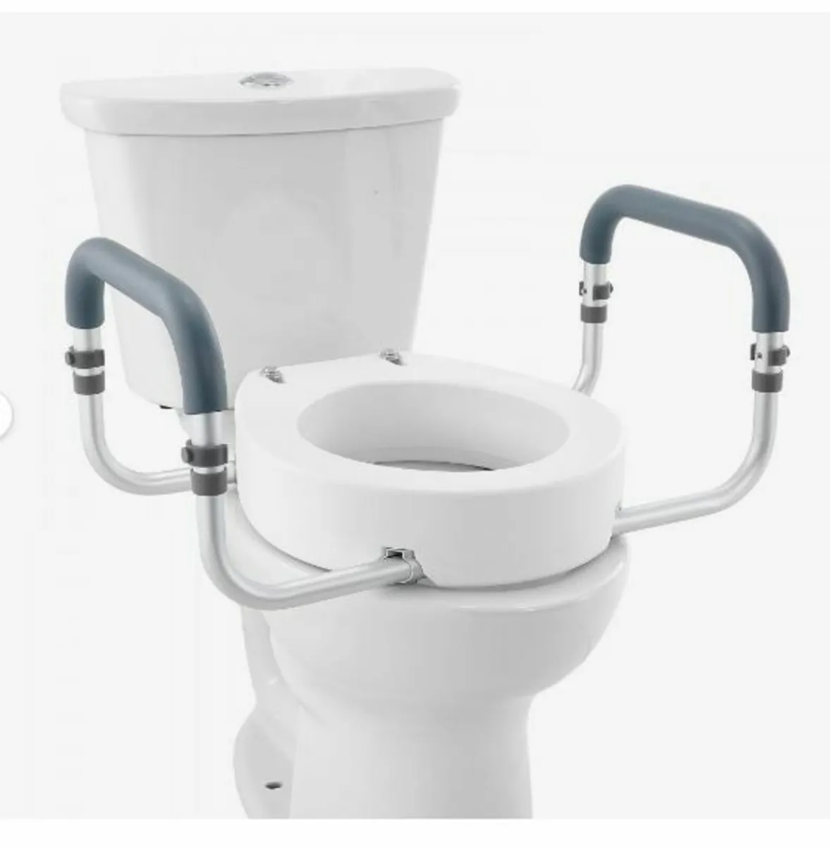 Raised Toilet Seat, 3.5" Height Raised, 300 lbs - Image 1