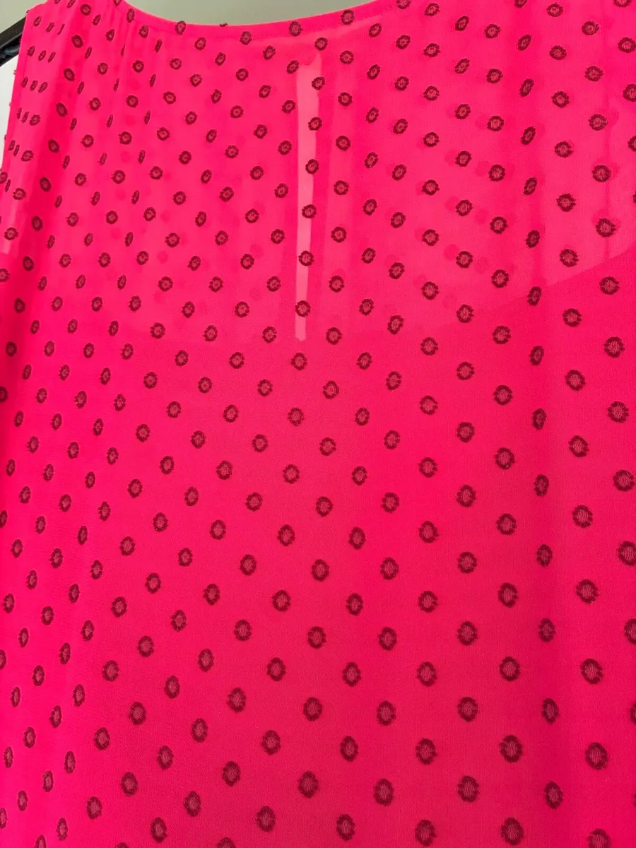 Hobbs red/pink dress - Image 2