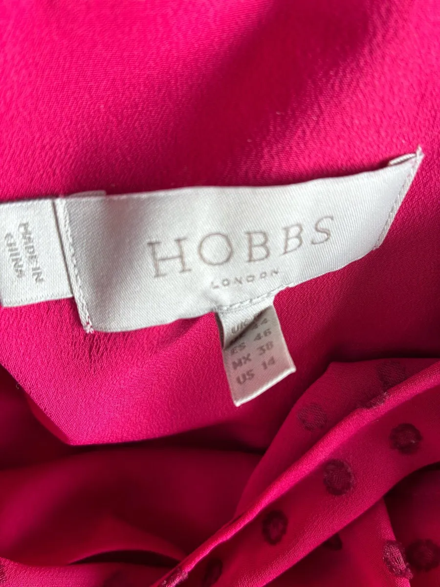 Hobbs red/pink dress - Image 3
