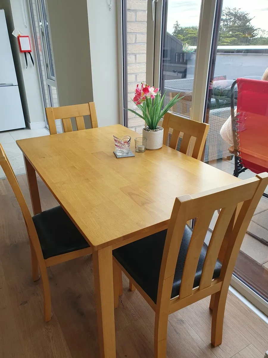 Table and chairs