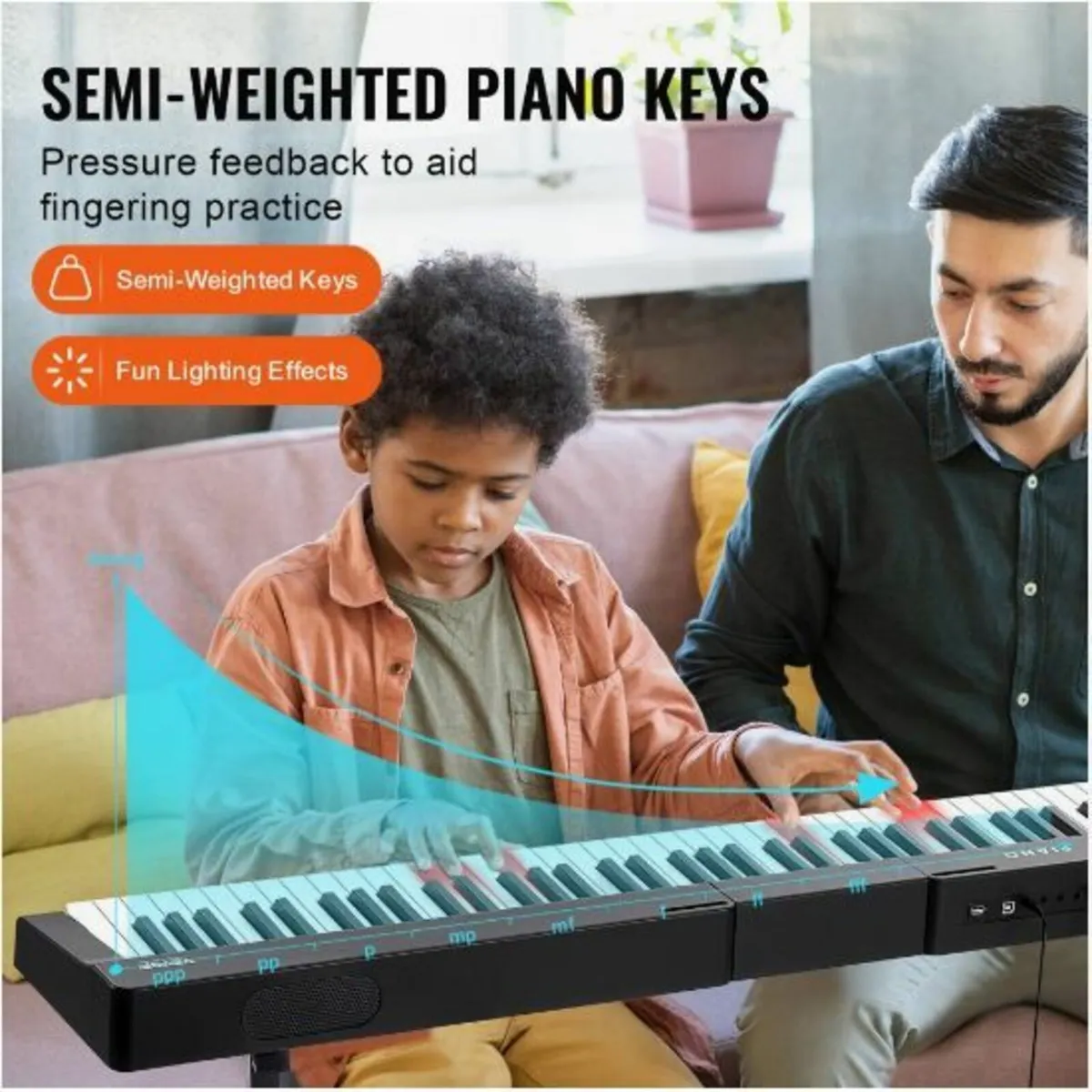 88 Key Digital Piano Keyboard - Image 3