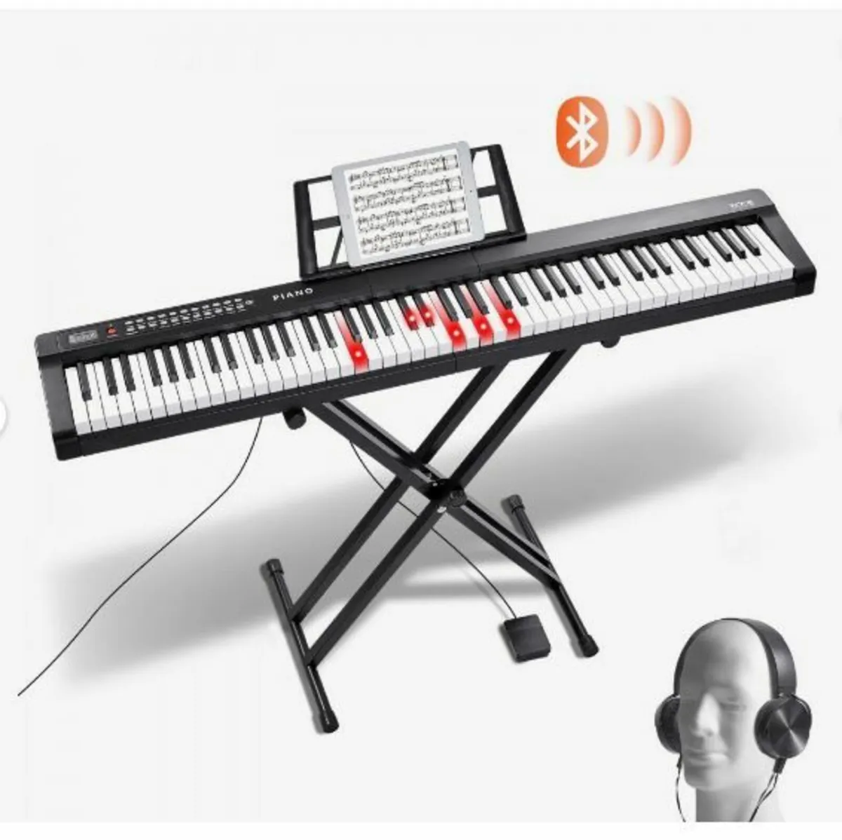 88 Key Digital Piano Keyboard - Image 4
