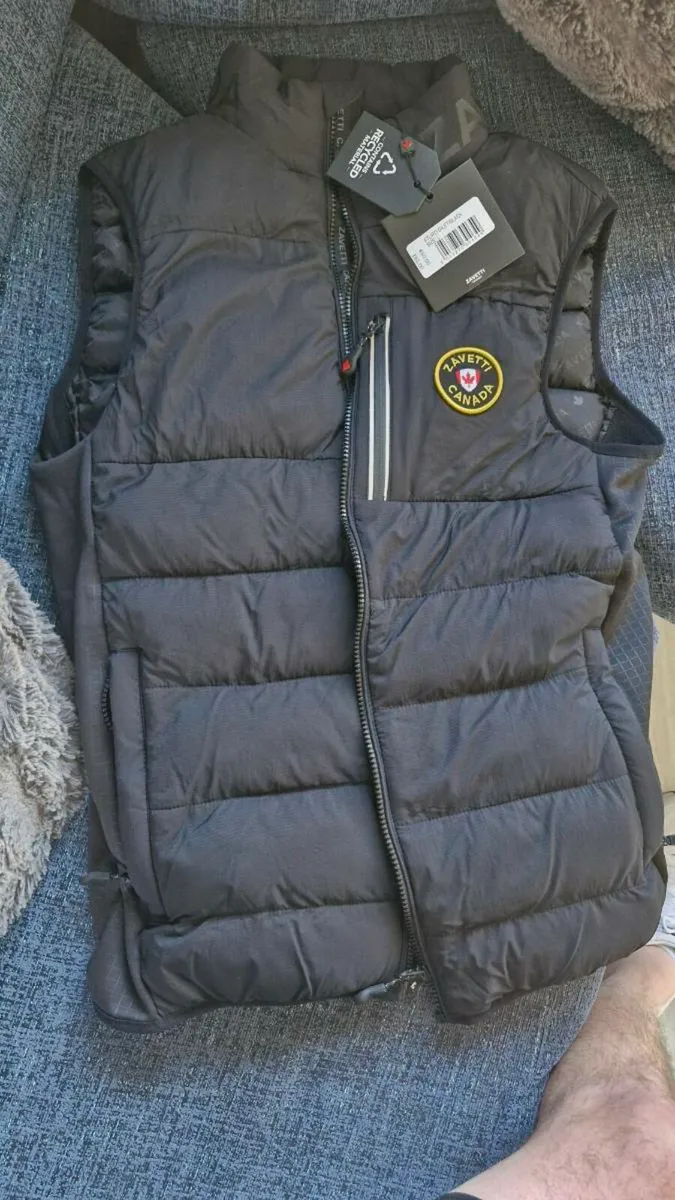 Zavetti Canada, Oshawa 2.0 Puffer Gilet Jet black - Image 1