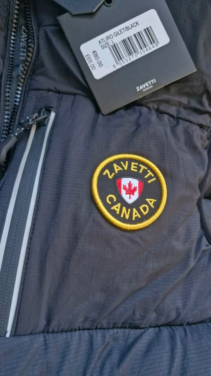 Zavetti Canada, Oshawa 2.0 Puffer Gilet Jet black - Image 2