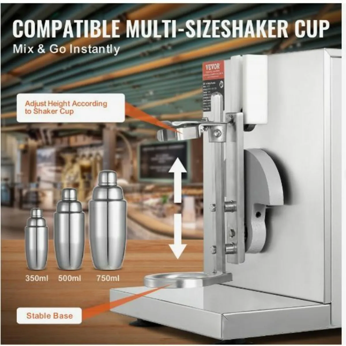 Milkshake Maker Machine 120W Electric - Image 4