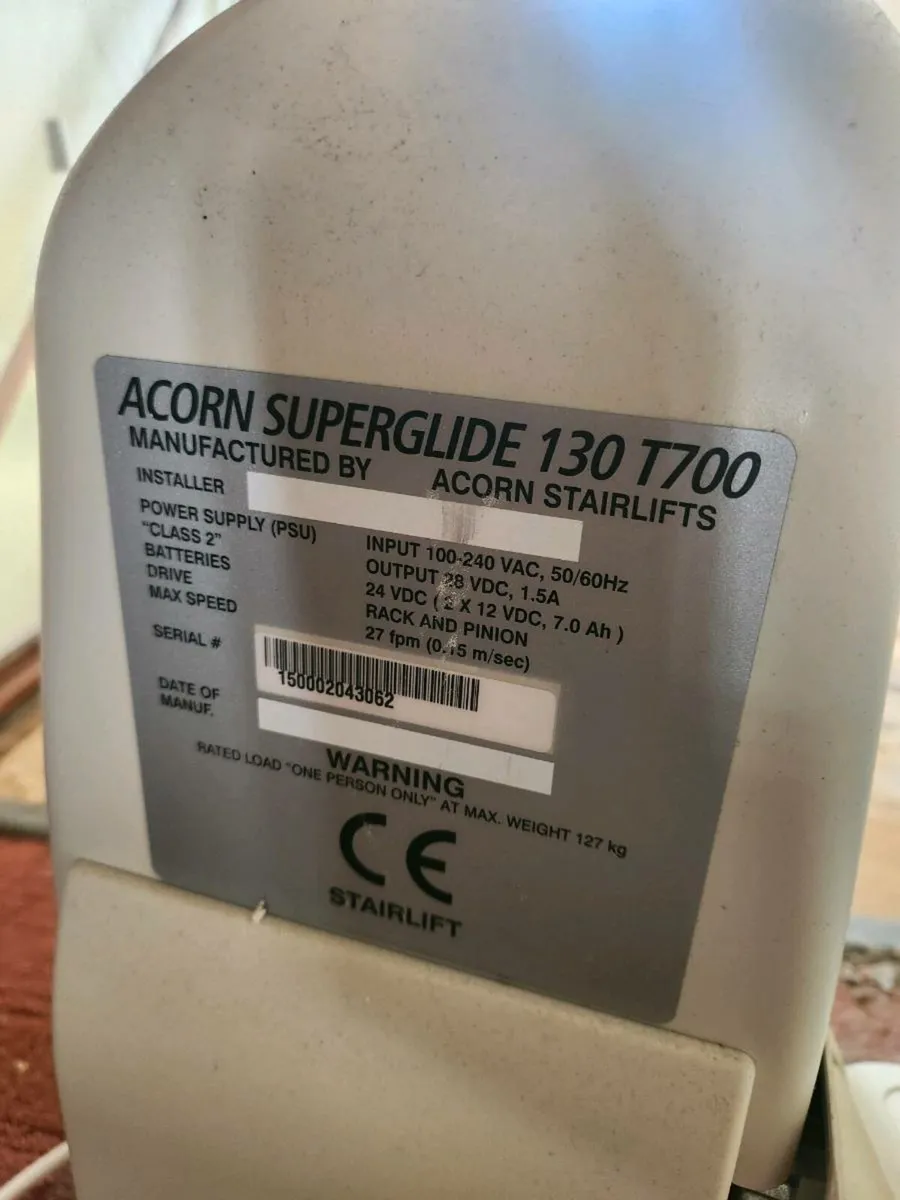 Acorn Superglide Stairlift - Image 3