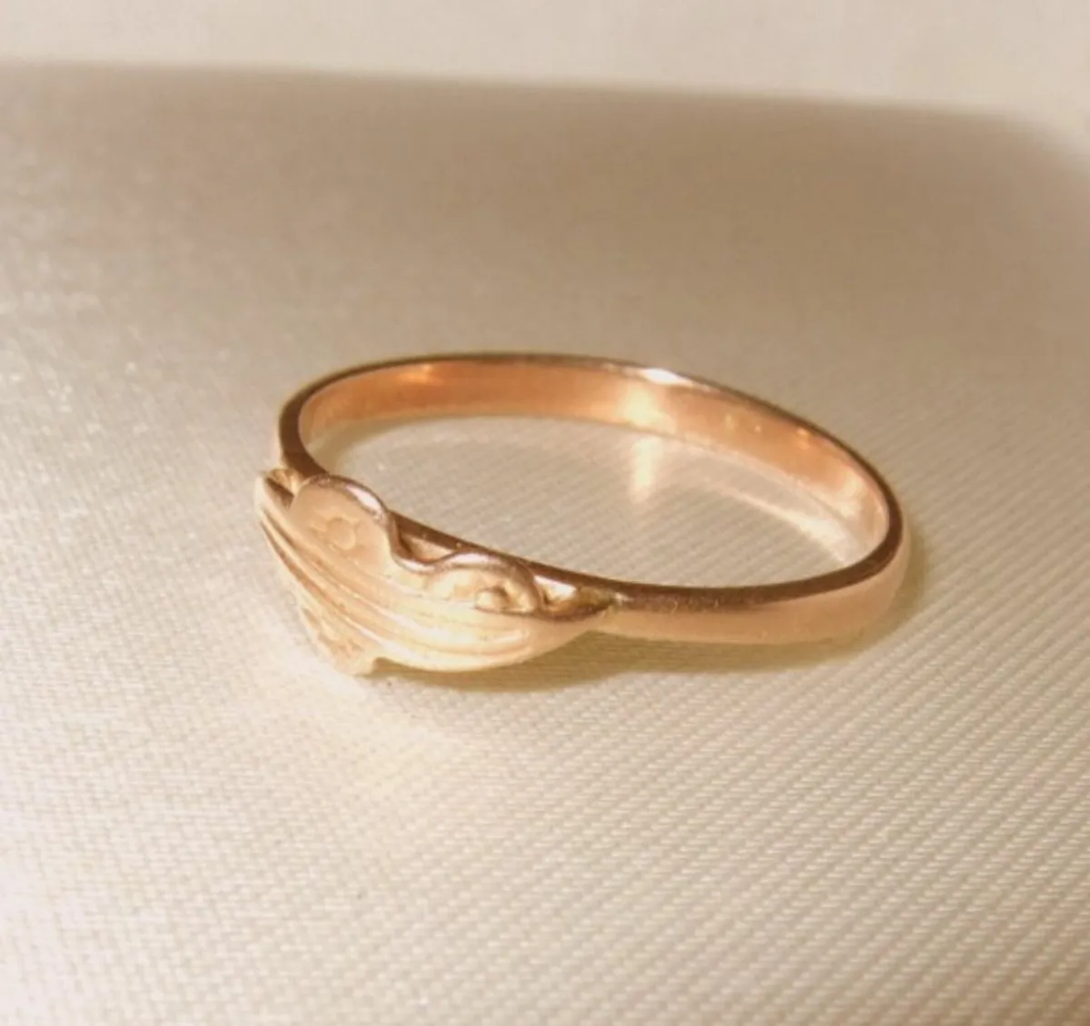 Vintage 14ct Gold Ring - Image 4