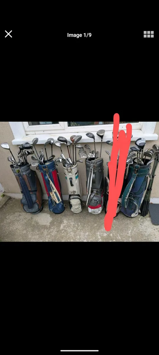 Golf clubs sets from 50 UP need gone today - Image 1