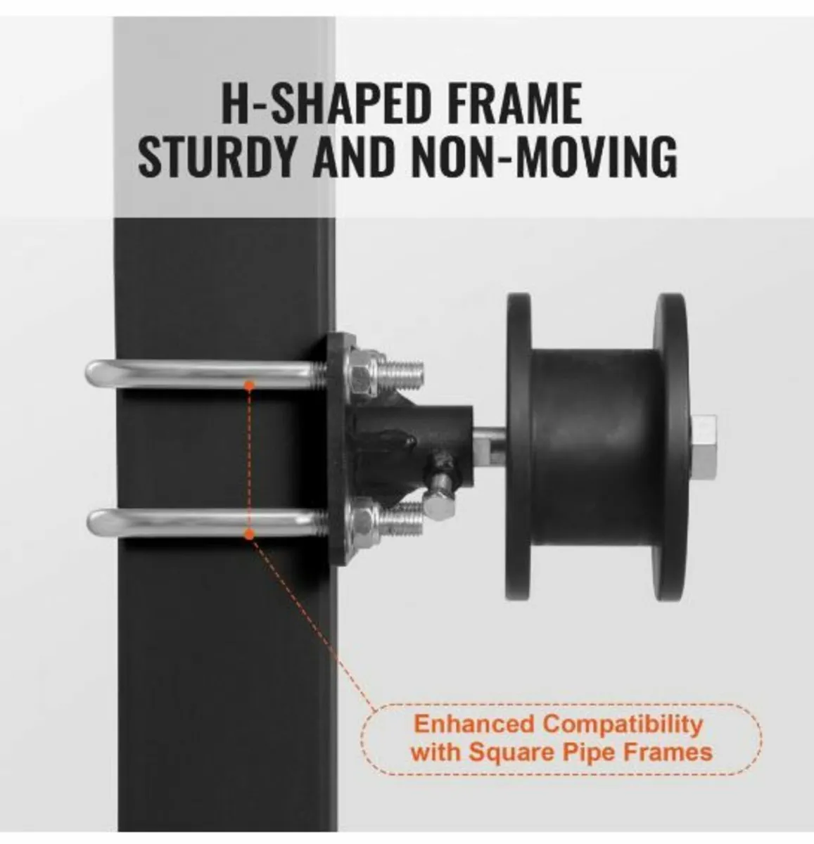Sliding Gate Kit w/ H-Shaped Groove 4 Track - Image 4
