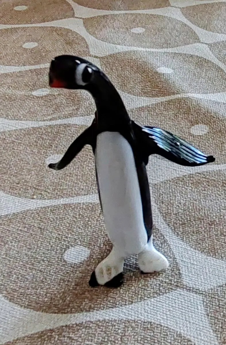 Retro glass penguin and seal - Image 2