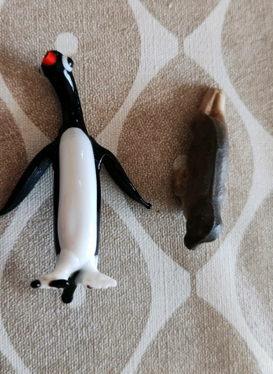 Retro glass penguin and seal - Image 4