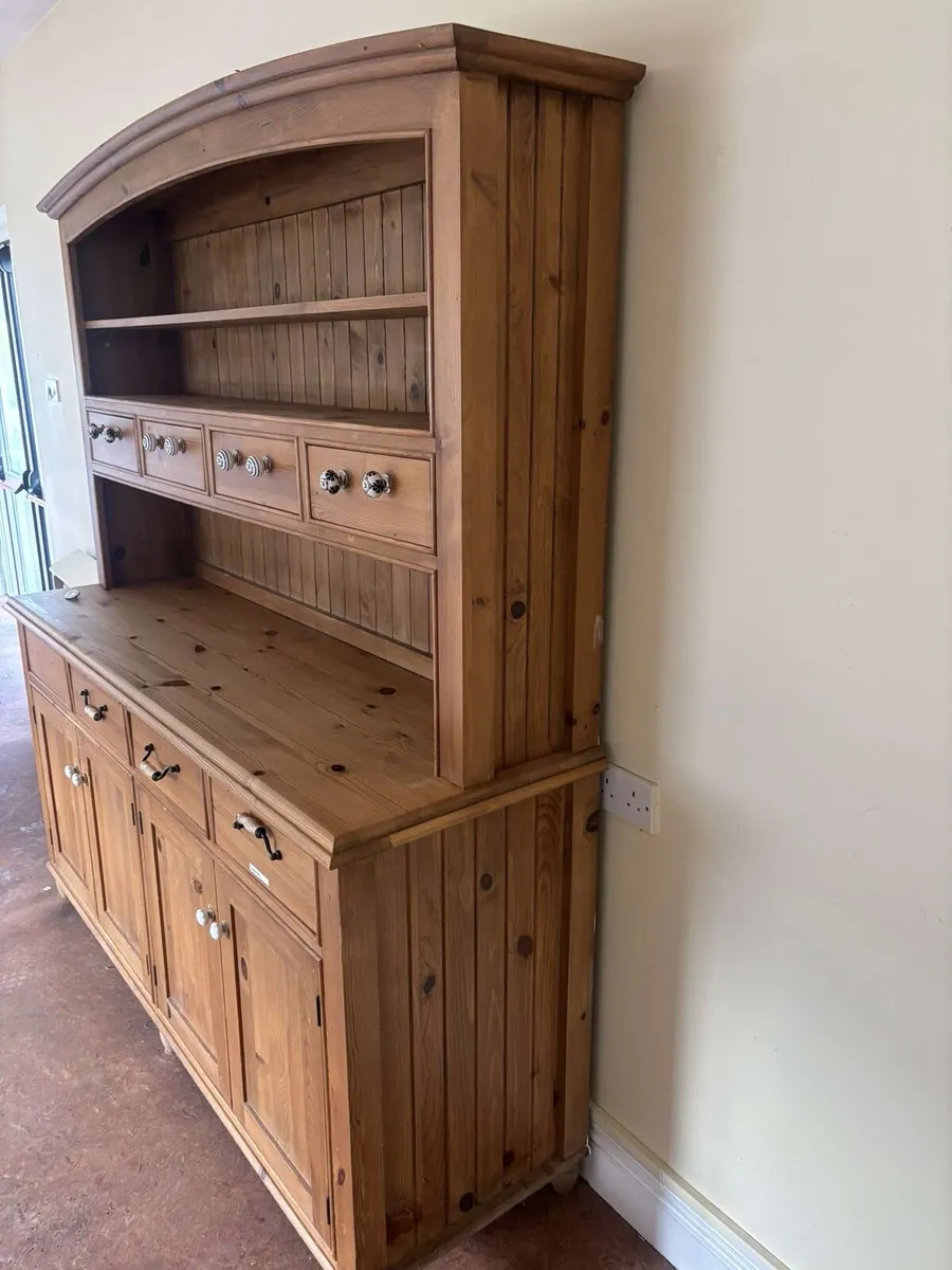 Wooden Hutch Cabinet - Image 1