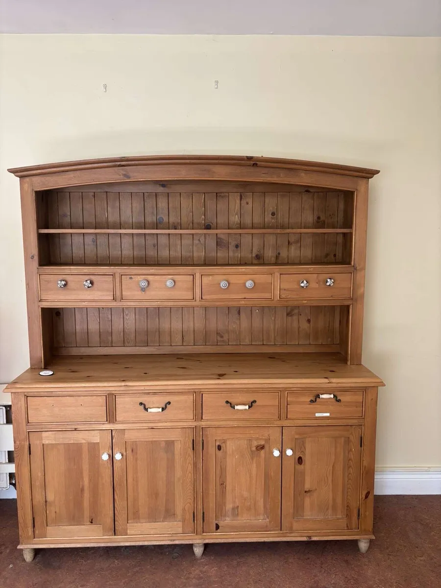 Wooden Hutch Cabinet - Image 3