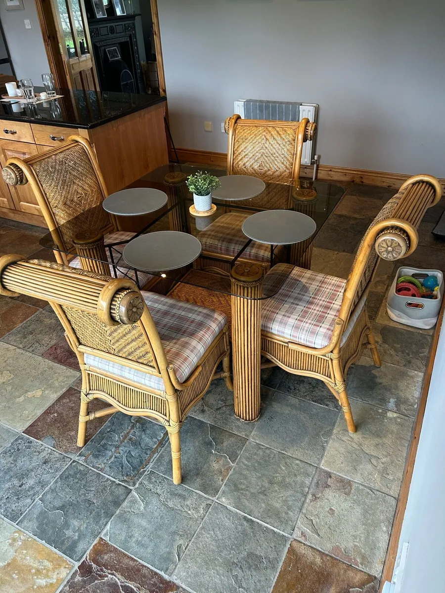 Dining Table and Chairs - Image 1