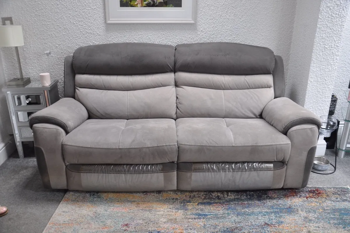 For Sale: Two Reclining Three-Seater Sofas – €995 - Image 2