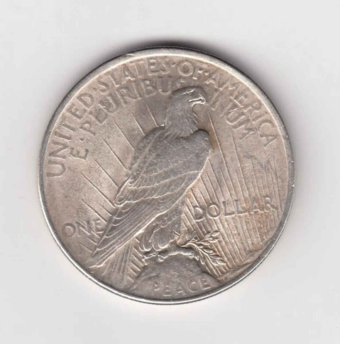 U.S 1924 Peace Dollar 90% silver coin - Image 2