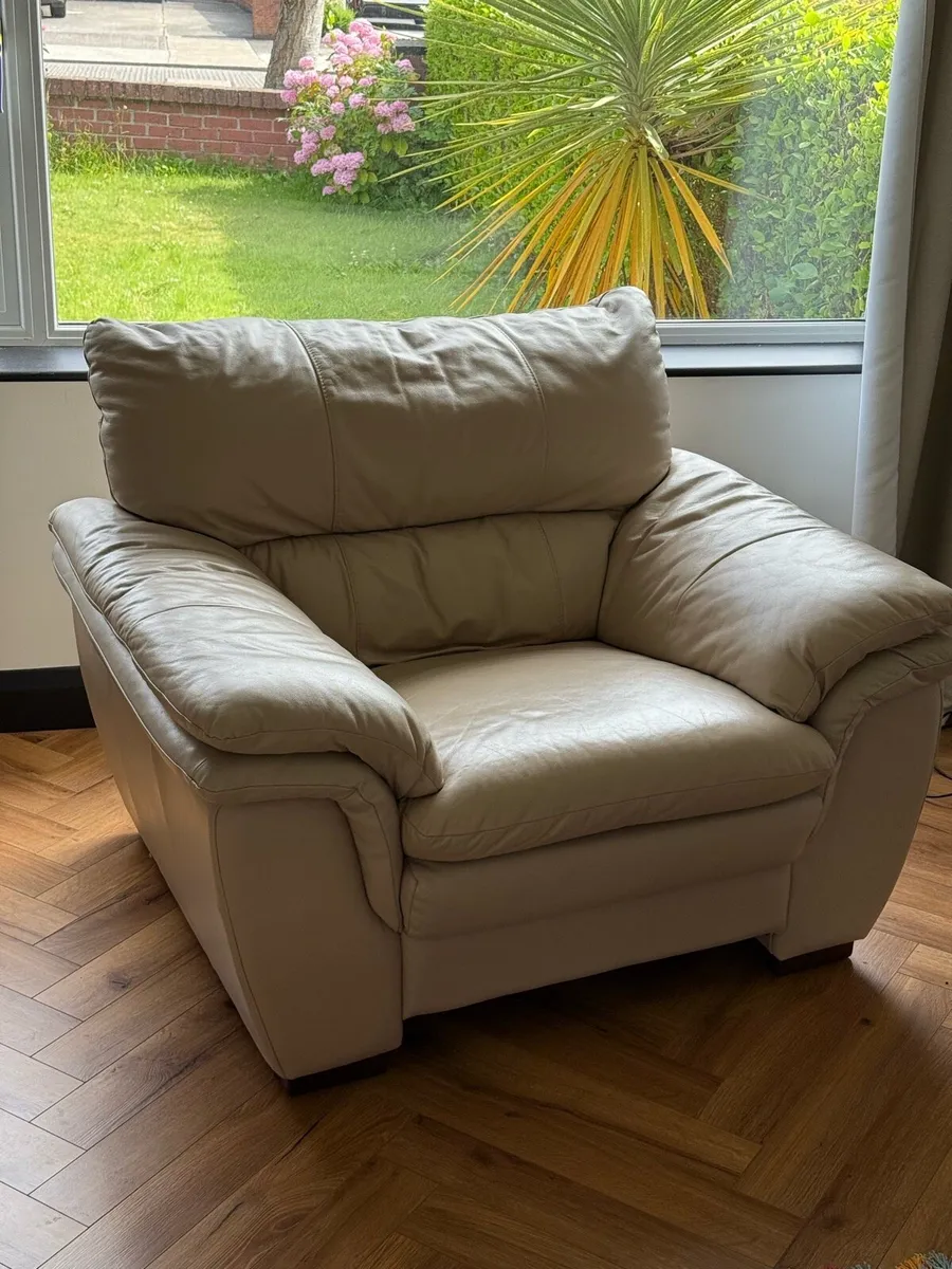 Leather Armchair - Image 1