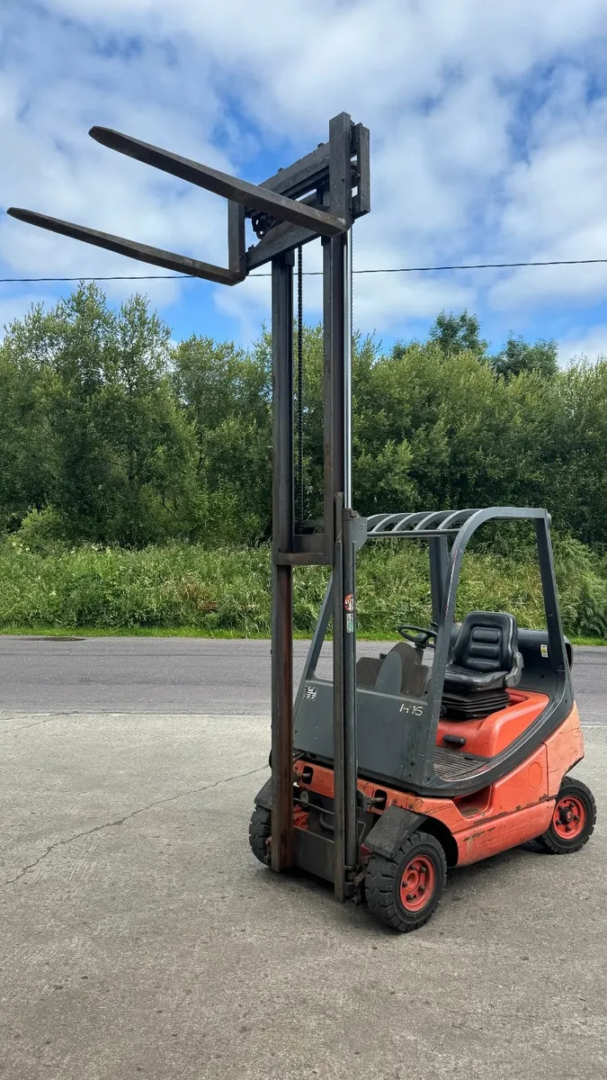 Linde Forklift H16T, 2900 hrs, Sideshift - Image 2