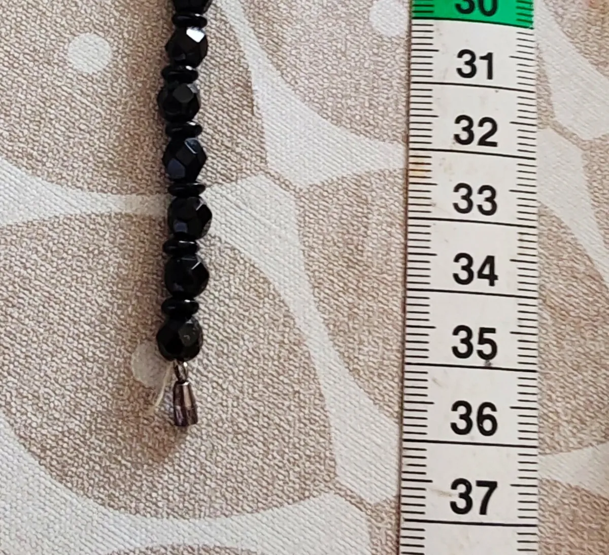 Vintage glass necklace - Image 2