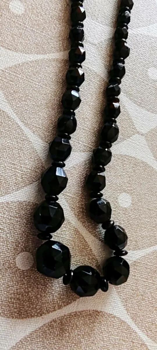 Vintage glass necklace - Image 3