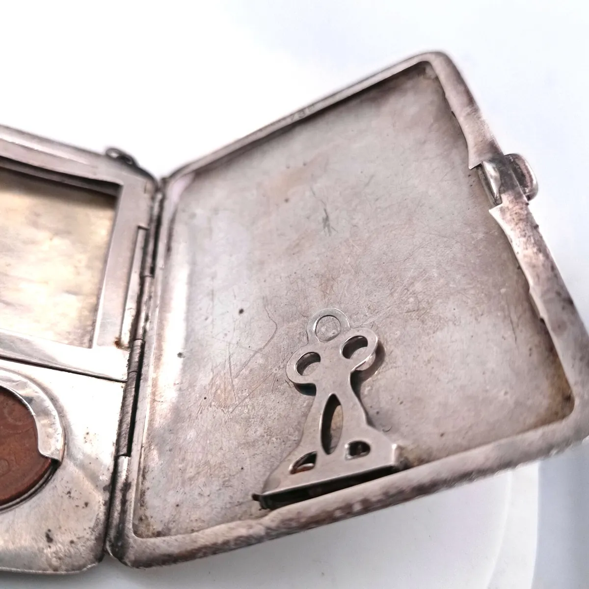 Vintage/ Antique Silver Wallet - Image 3