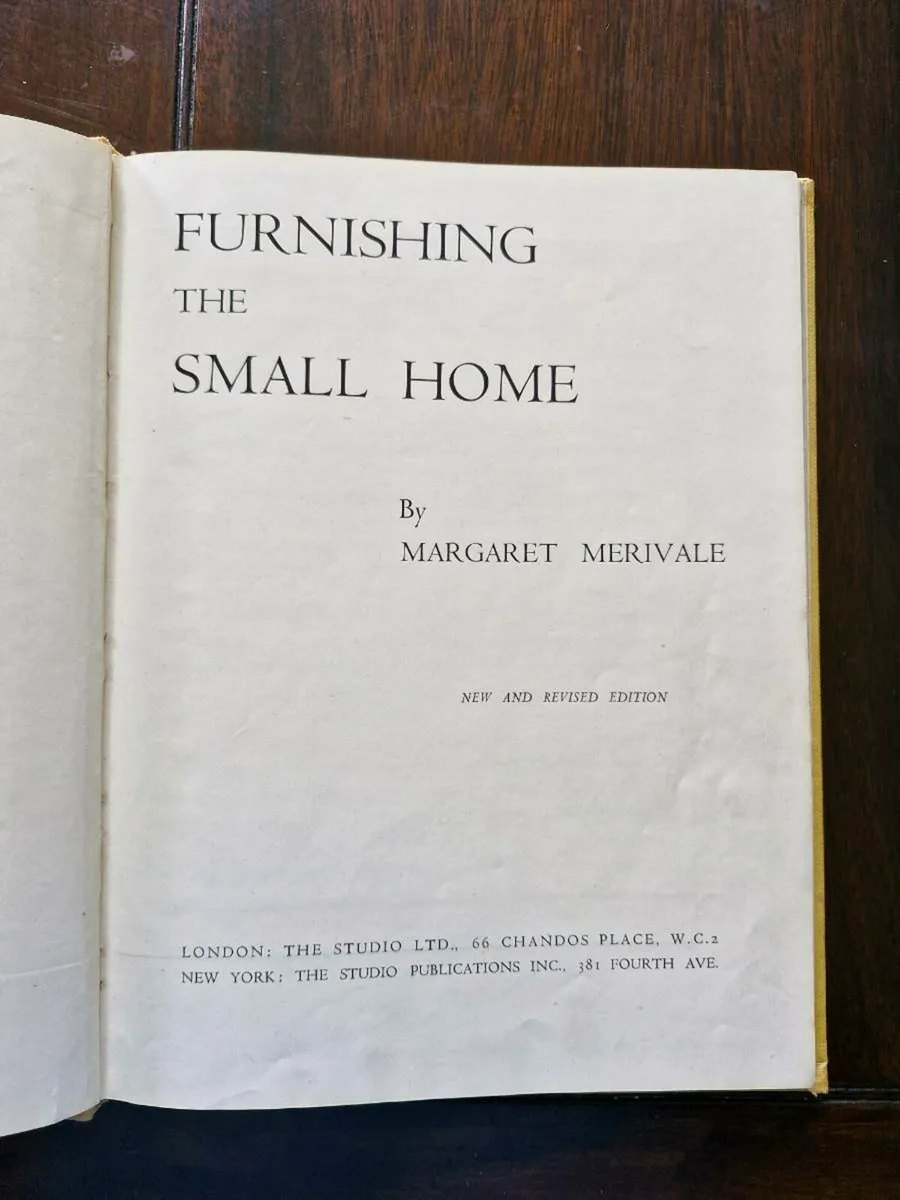 includes p&p 

Furnishing the small Home New - Image 1