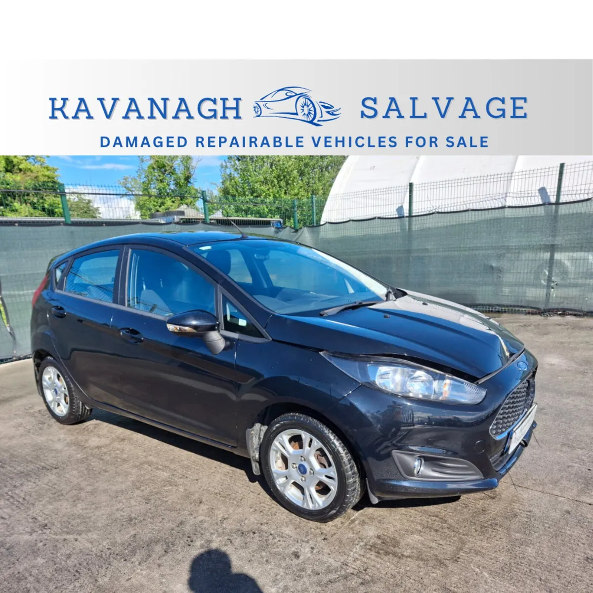 162 Ford Fiesta very light damage - Image 1