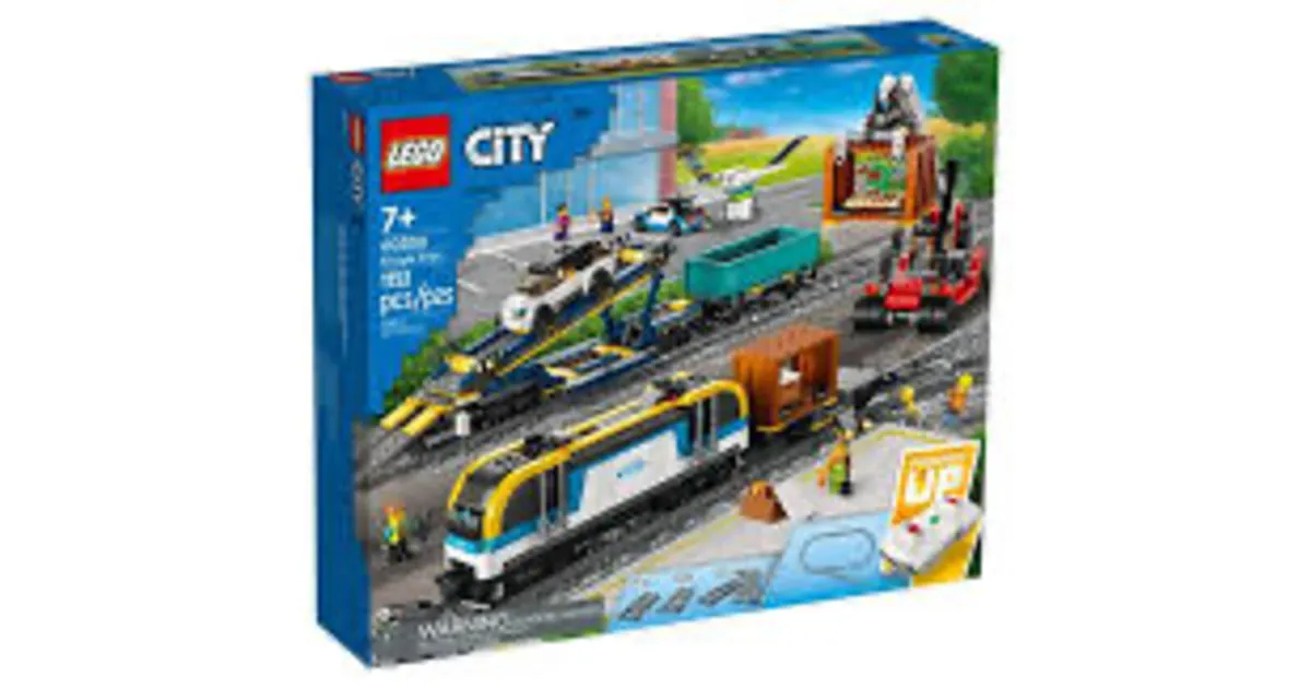 LEGO City 60336 Trains Remote Control Freight - Image 1