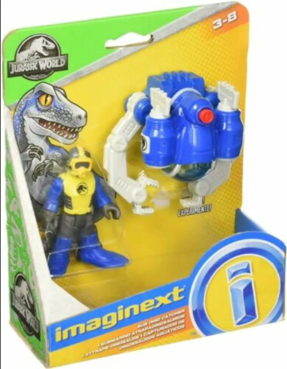 Imaginext Jurassic World Sub Dino Catcher  Figure - Image 1