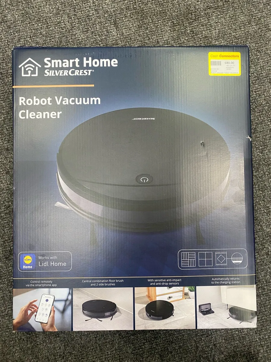 Silver crest robot vacuum cleaner - Image 1