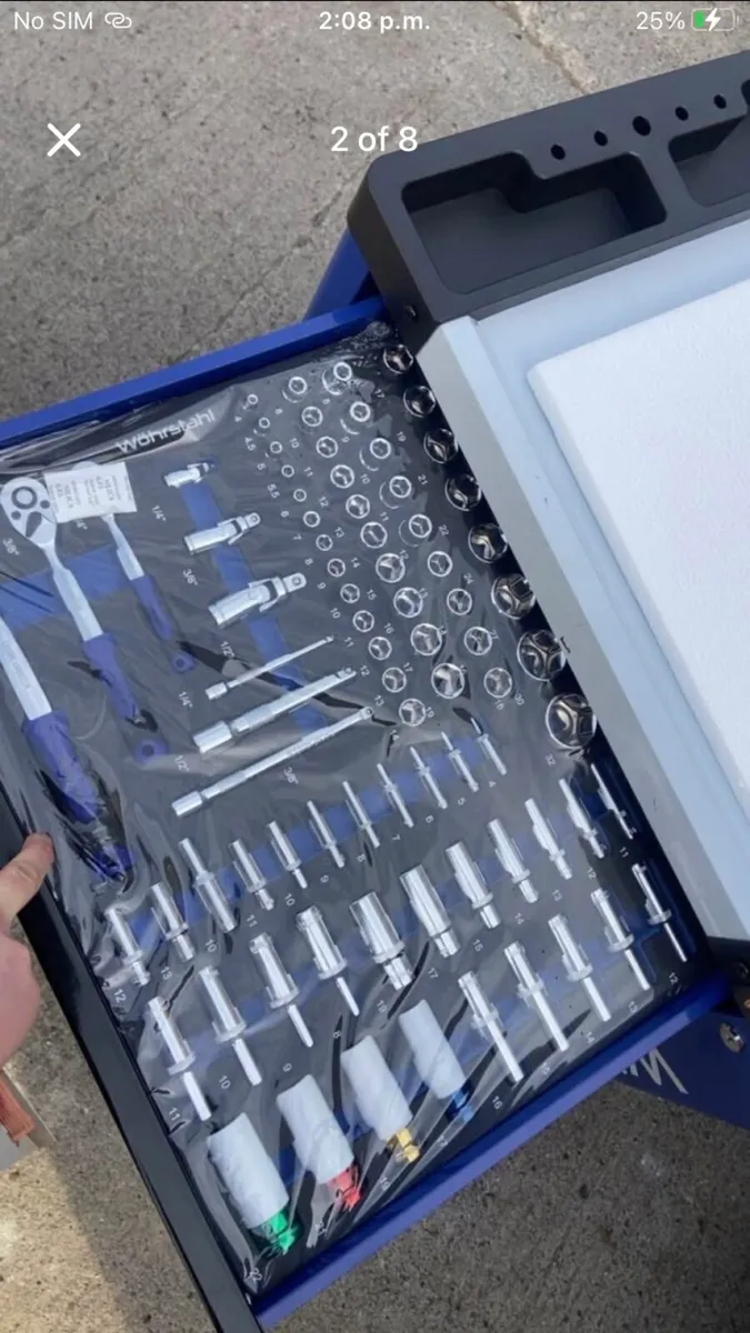 New 7 drawer German tool chests free delivery - Image 2