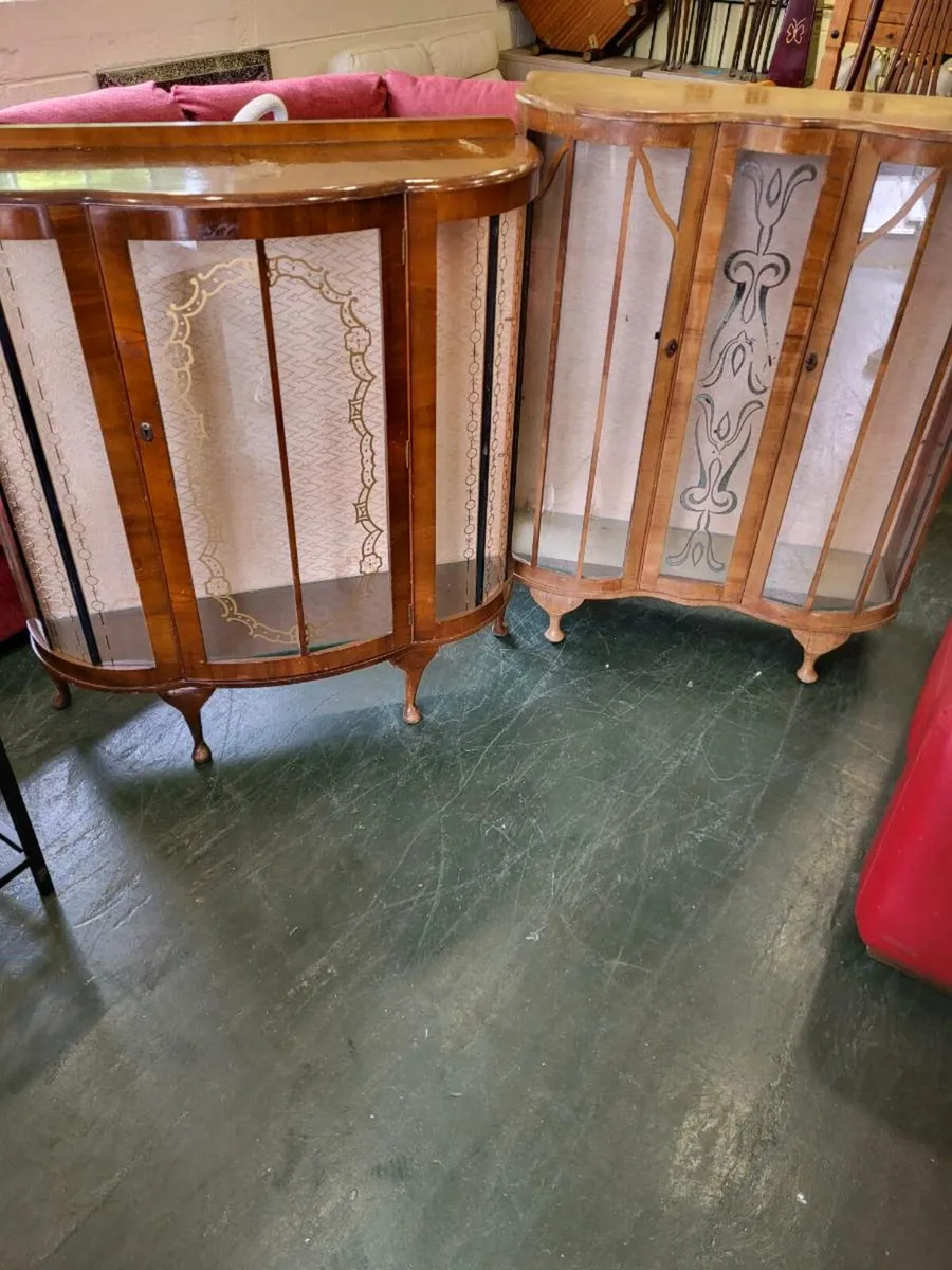 Two China Display Cabinets - Image 1