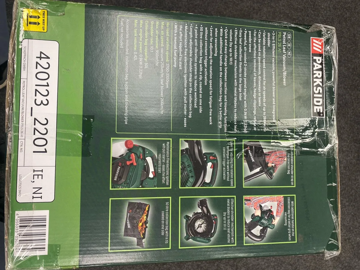 Parkside petrol leaf blower - Image 3