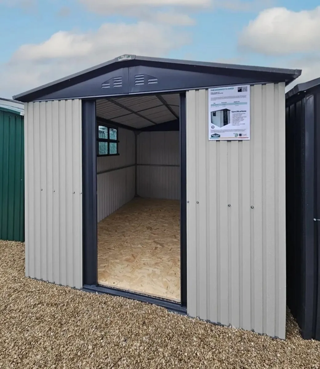 8 x 10 Garden Shed - Image 3